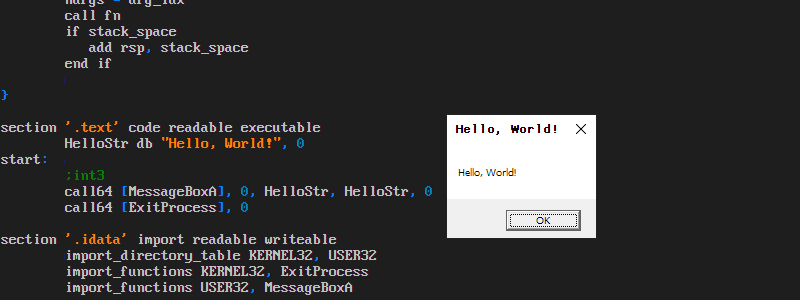 Let s Learn x86 64 Assembly Part 1 Metaprogramming in Flat